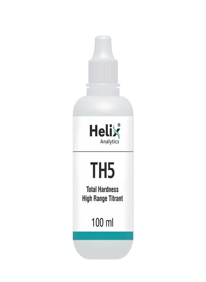هيليكس مجموعة اختبار صلابة الماء الكلية Helix TH5، اختبار سريع وسهل للماء العسر والماء اليسر، عبوة إعادة تعبئة مجموعة اختبار صلابة الماء الكلية (عبوة من 3 قطع). - Image 1